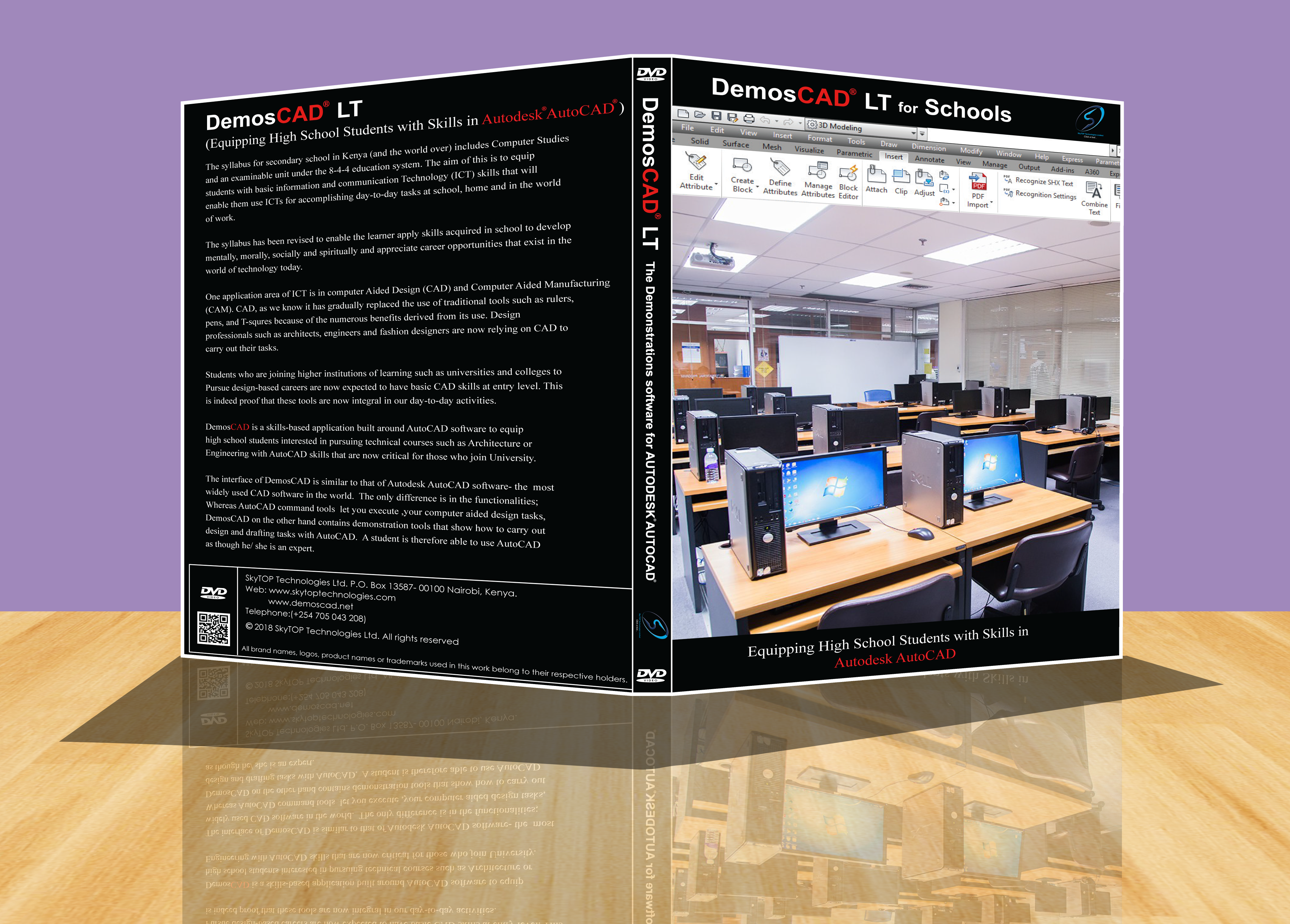 An image illustrating Autocad tutorials for High School students