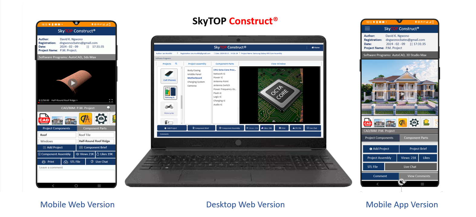 SkyTOP Construct Platform Views